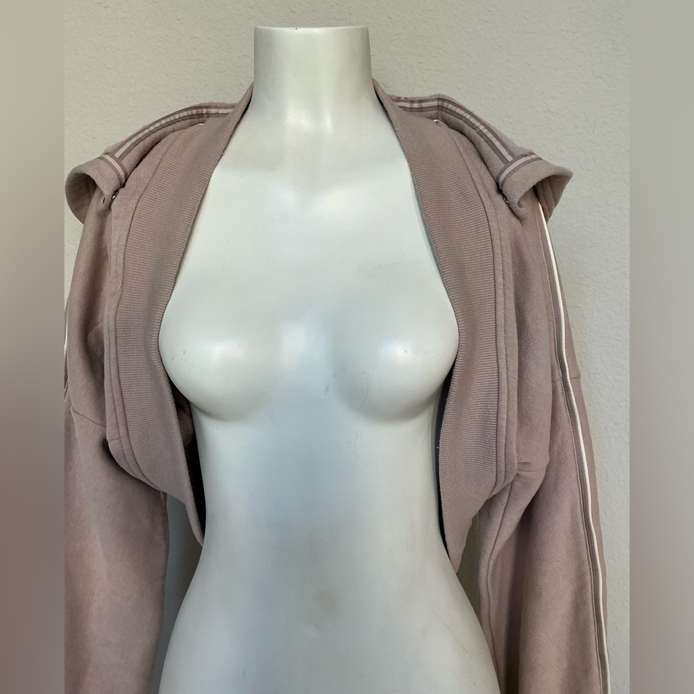 Adidas by Stella McCartney Cropped Bomber Jacket Shrug - Picture 2 of 13